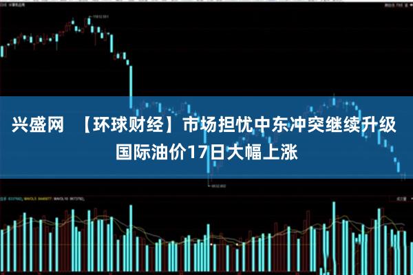 兴盛网  【环球财经】市场担忧中东冲突继续升级 国际油价17日大幅上涨